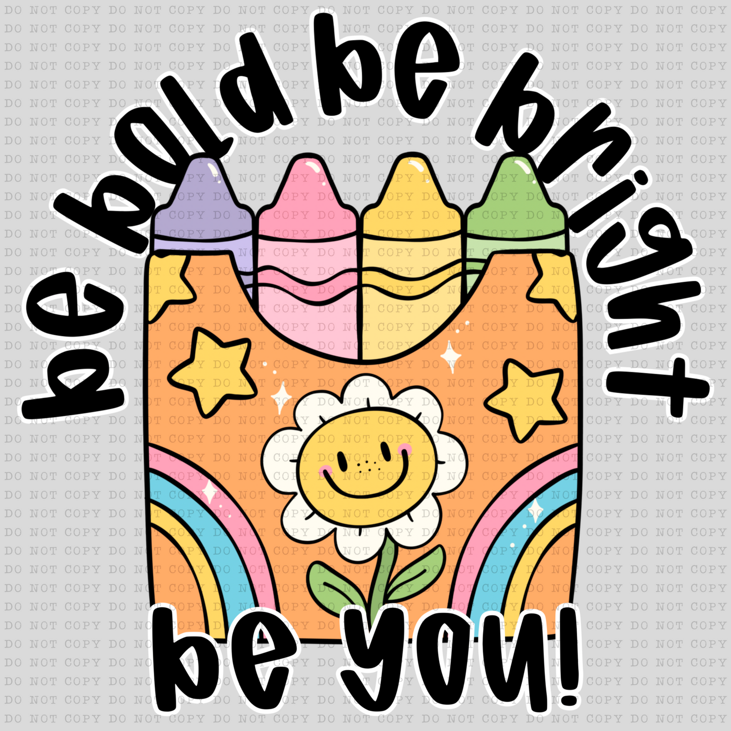 Be Bold PNG