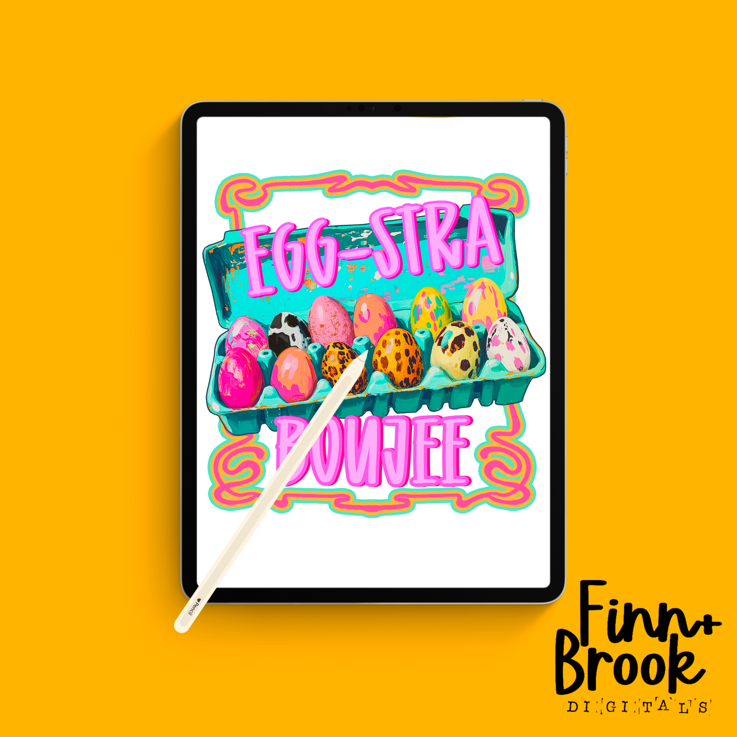 EGG-STRA Boujee PNG
