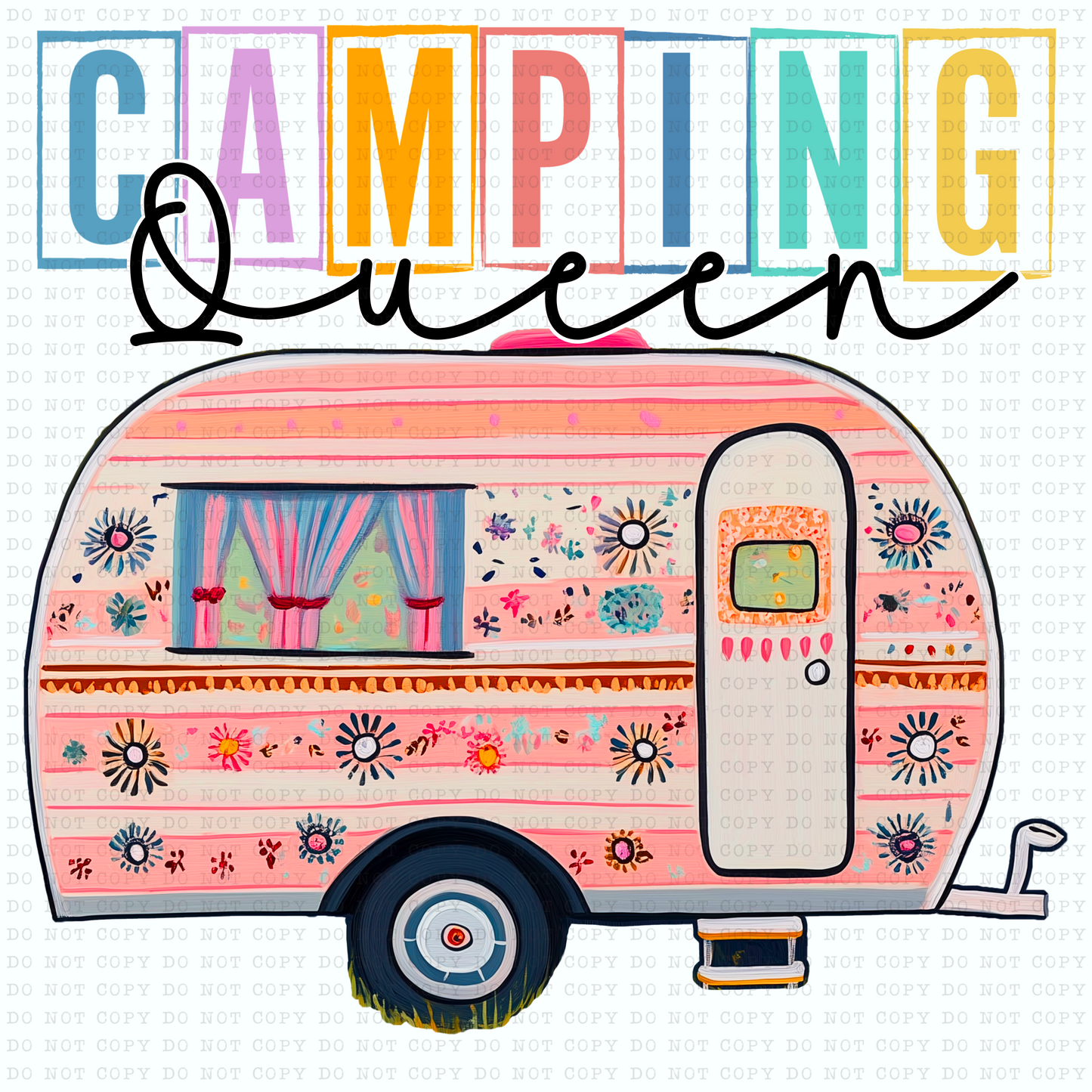 Camping Queen PNG