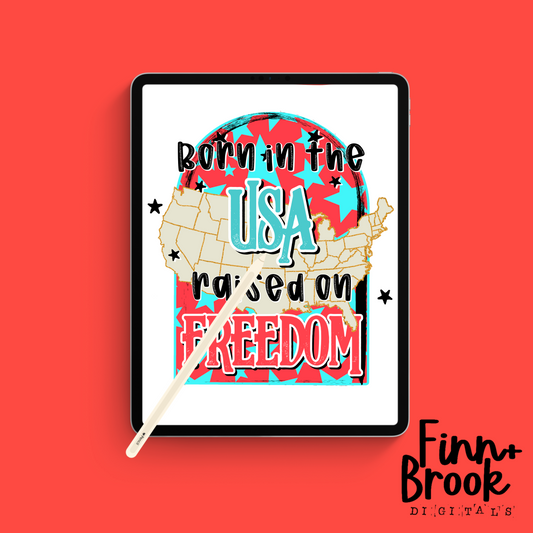 Raised on Freedom PNG