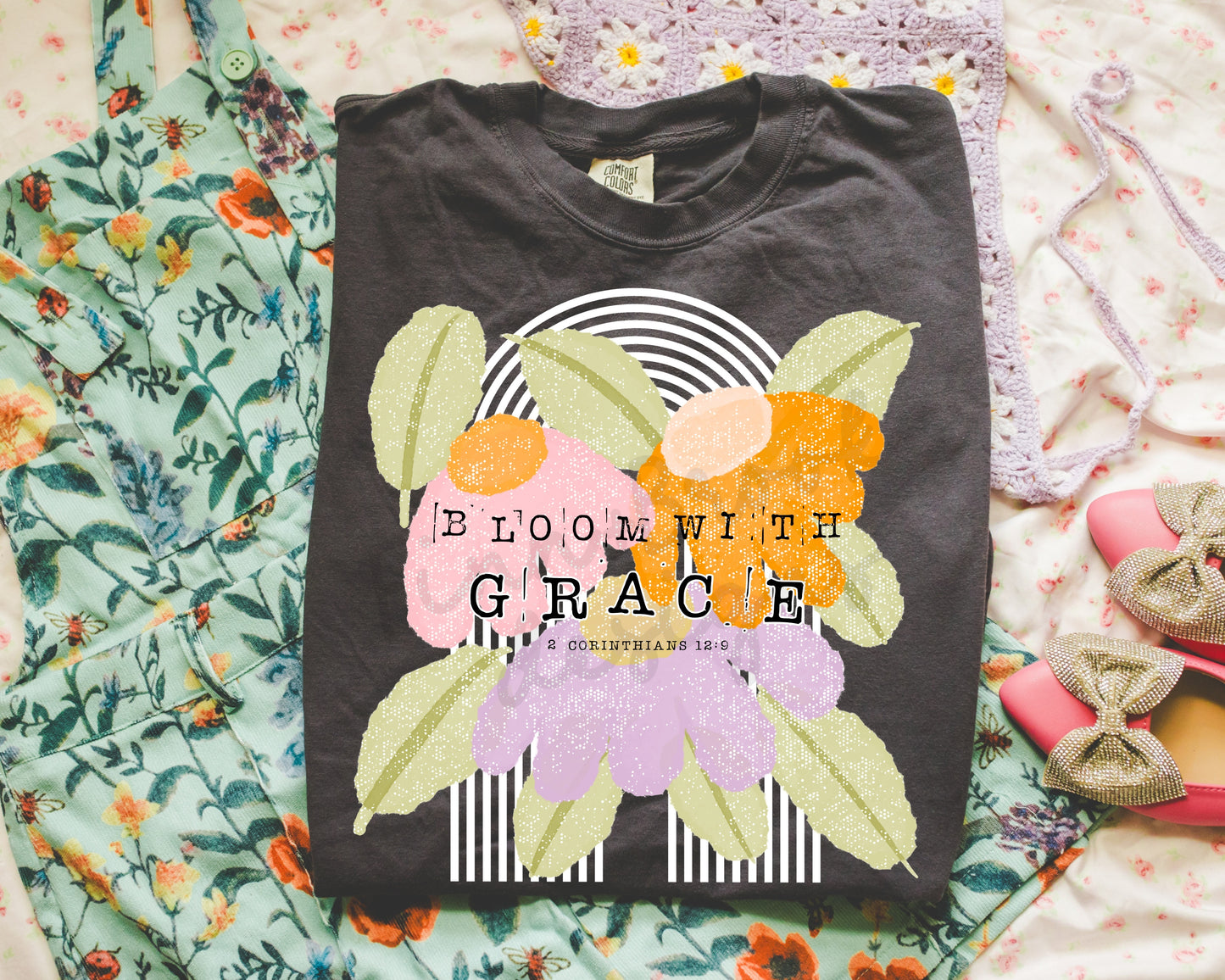 Bloom with Grace Tee