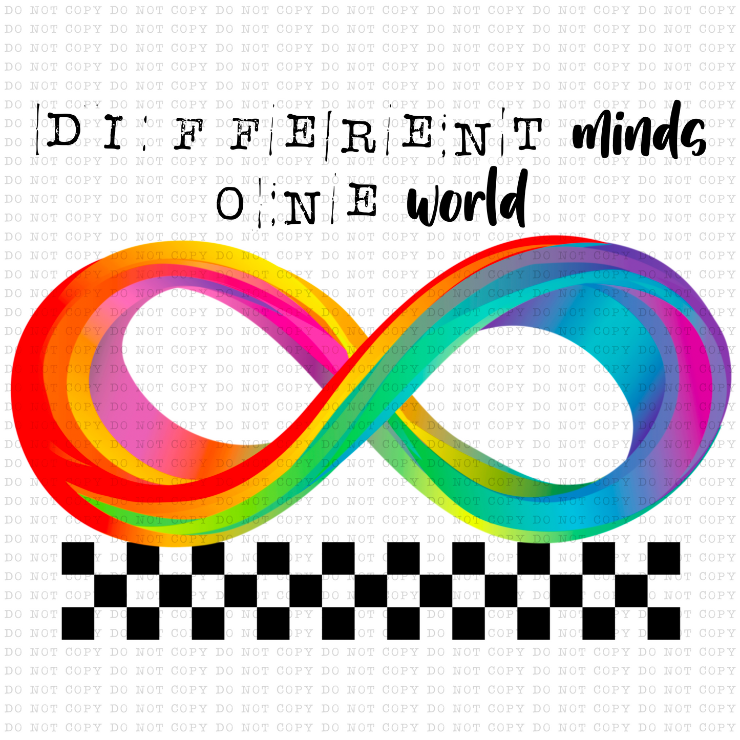 Different Mind, One World PNG