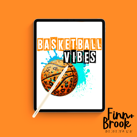 Basketball Vibes PNG