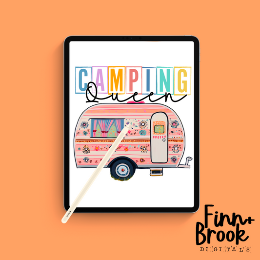 Camping Queen PNG