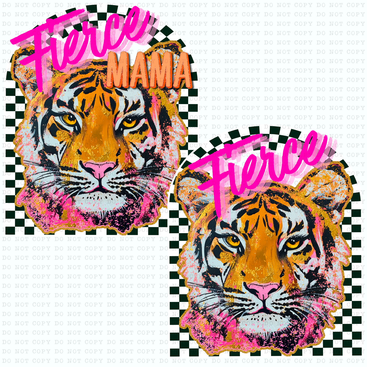 Fierce Mama PNG